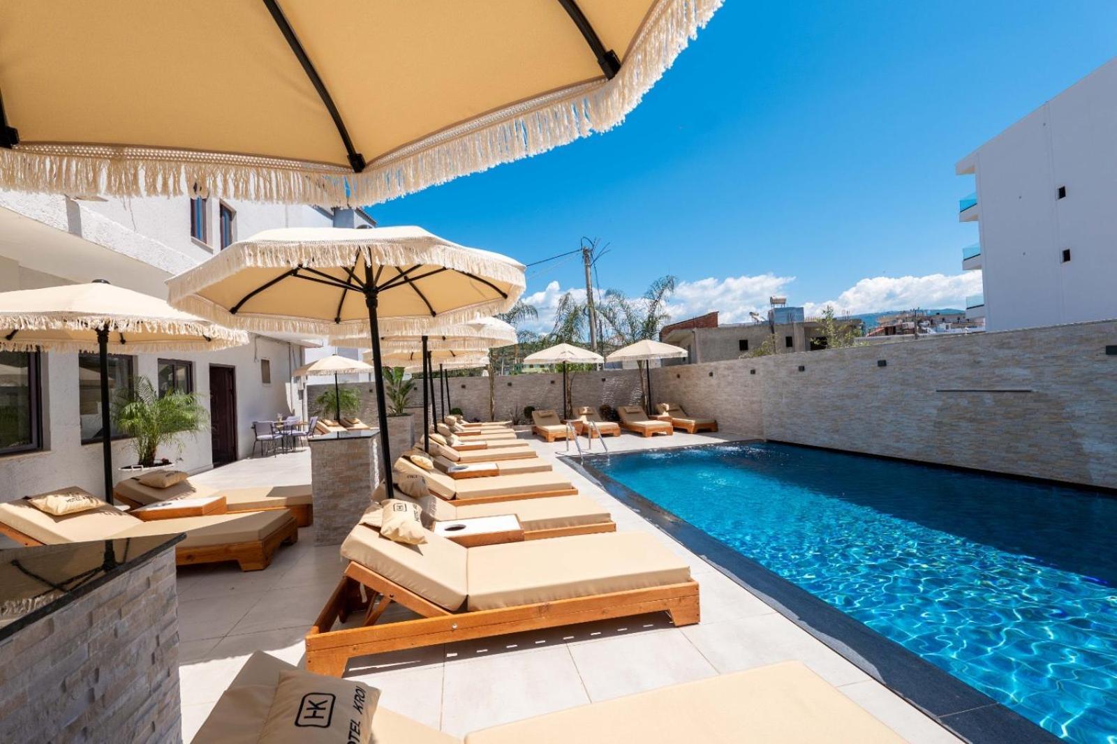 Hotel Kroi Ksamil Extérieur photo